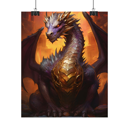 Fantasy Dragon's Treasure: Majestic Guardian - Poster