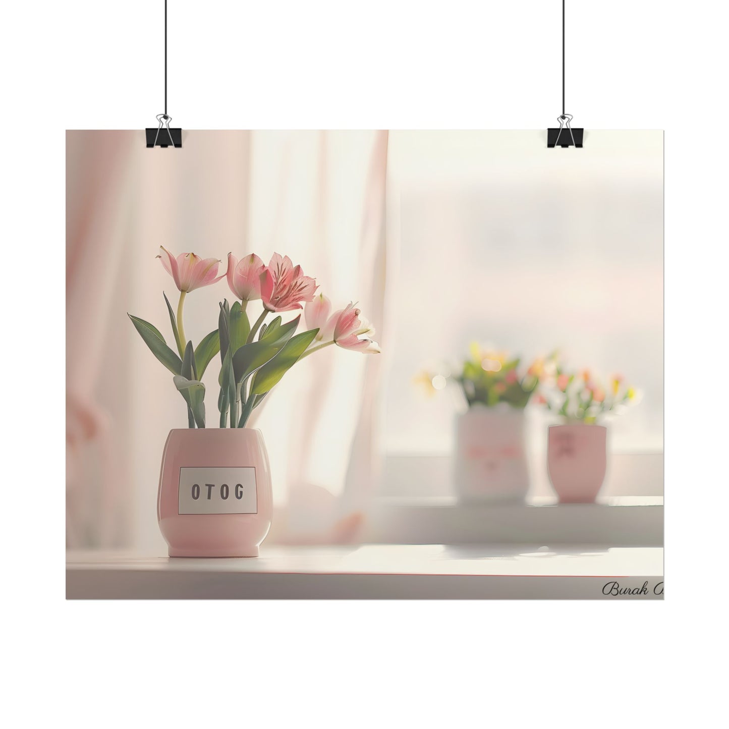 Serene Outdoor Landscape: Soft-Spoken Reminder - Poster