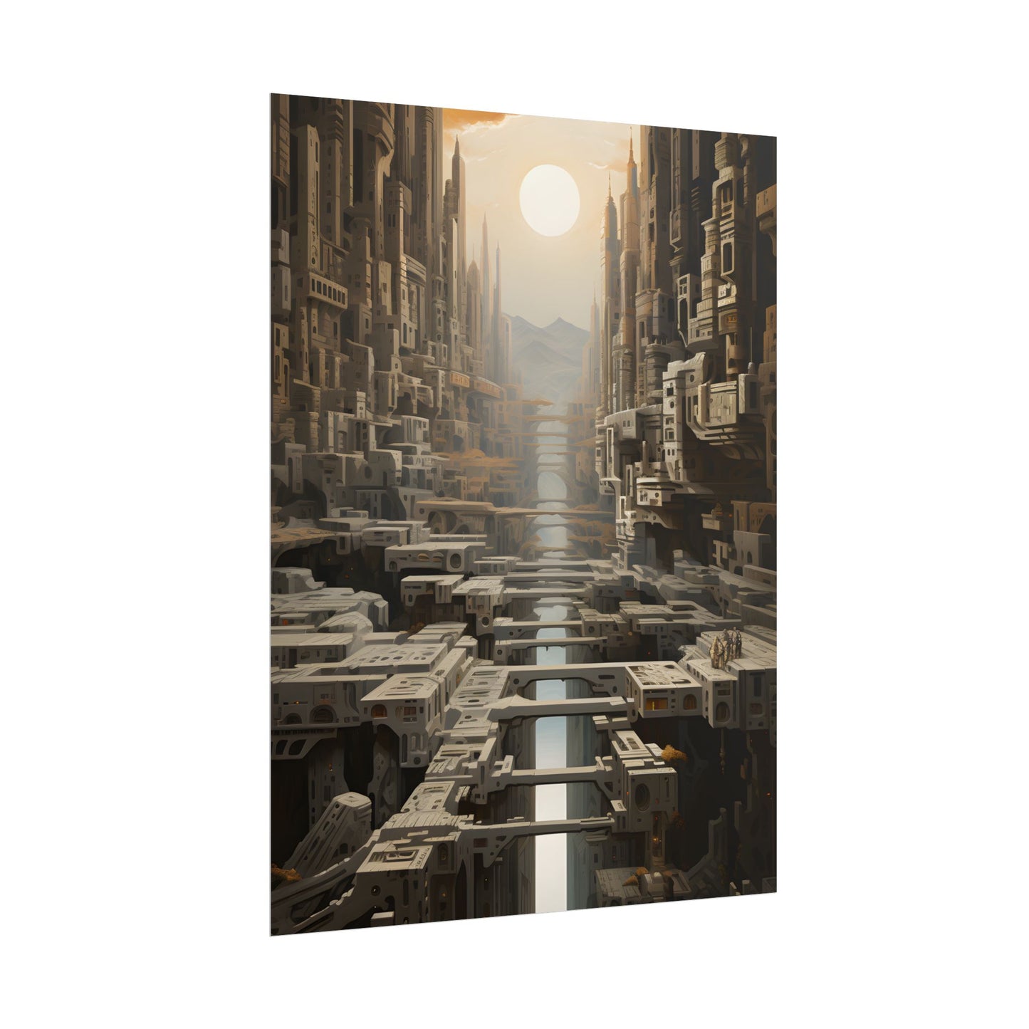 Perfect yet Oppressive: Dystopian Harmony - Poster