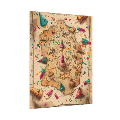 Whimsical Flynn Rider Illustration: Disney-Inspired Artwork - Poster