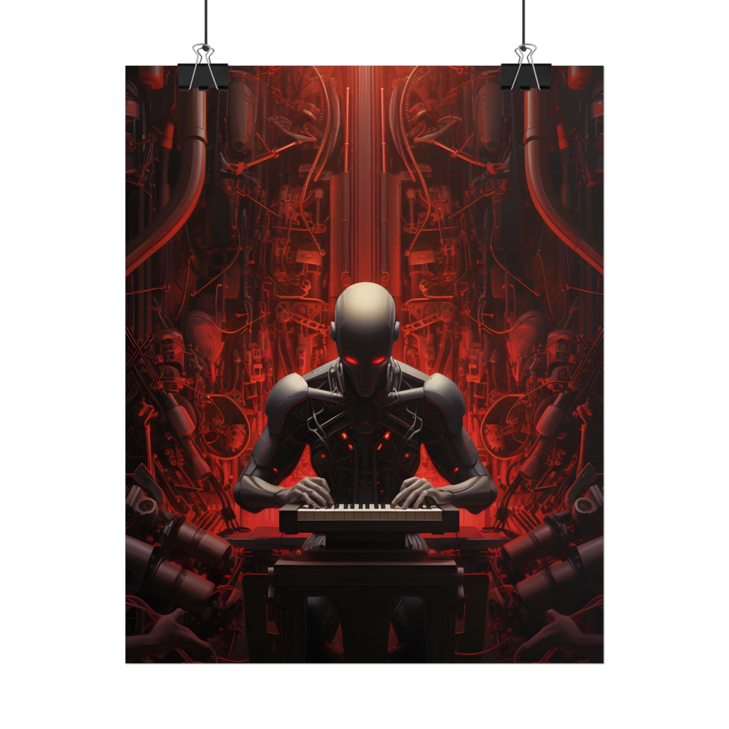 Robot Symphony: A Musical Orchestra of Sentient Robots - Poster