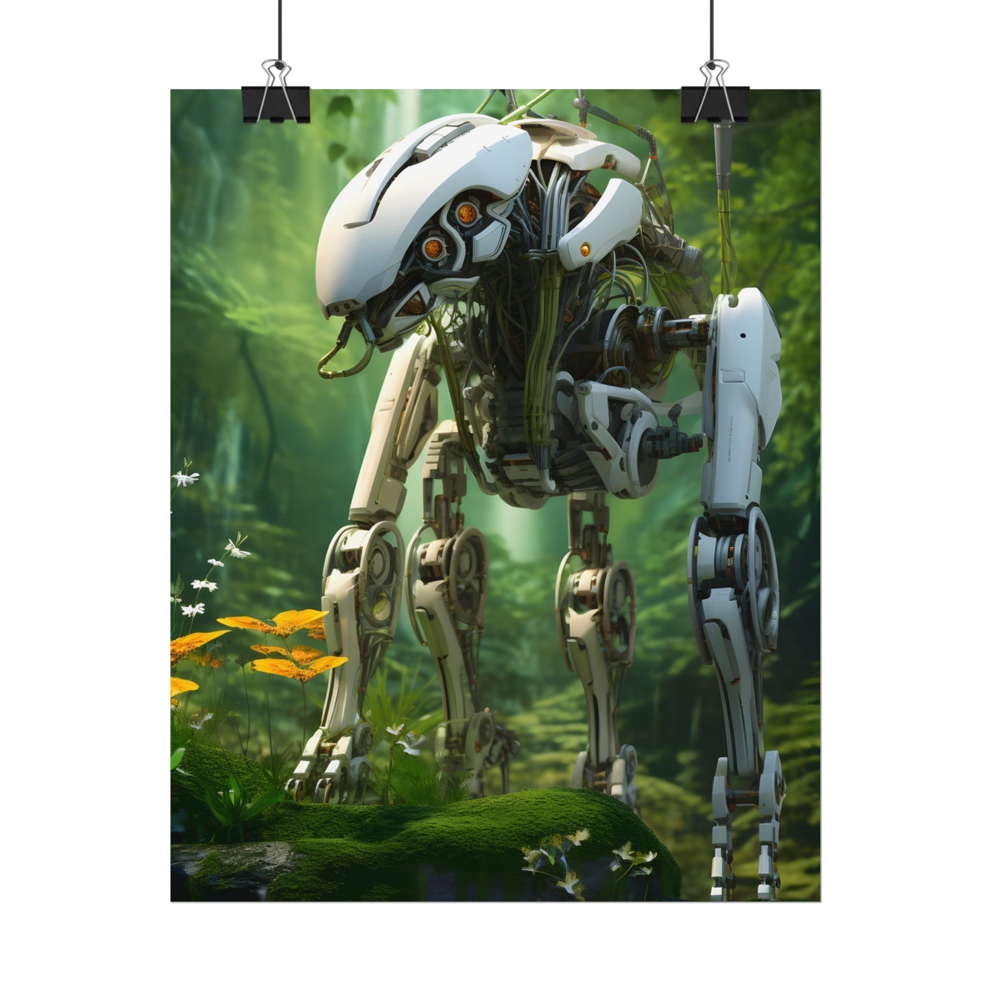 Robotic Wildlife Sanctuary: AI-Operated Oasis - Poster