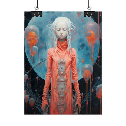 Celestial Dreams: Vibrant Stars and Planets Art - Poster