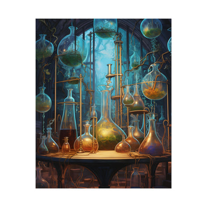Lab Technician's Focus: Biotechnology Science in Action - Poster