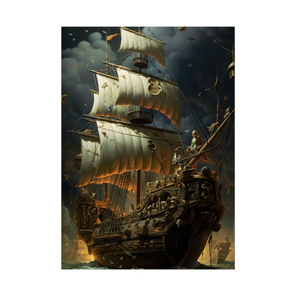 Swashbuckling Time-Traveling Pirate Crew: Artwork - Poster