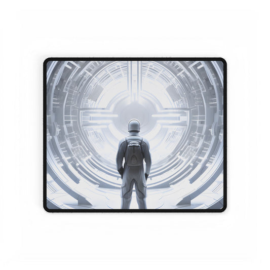 The Elderly Mind: A Complex Web of Wires - Desk Mat