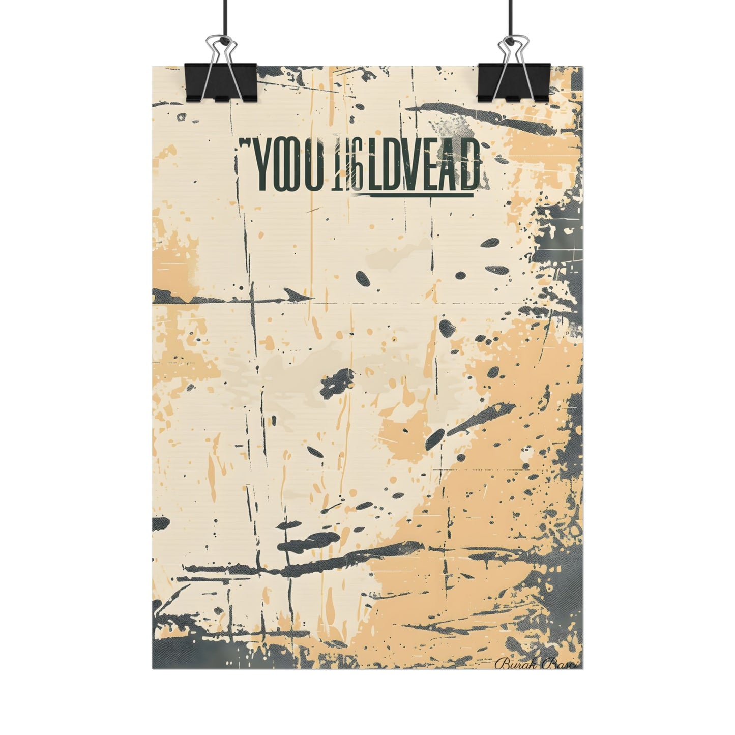 Vintage Distressed Batch 1: A Nostalgic Poster Artwork - Poster