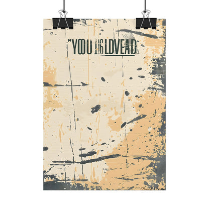 Vintage Distressed Batch 1: A Nostalgic Poster Artwork - Poster