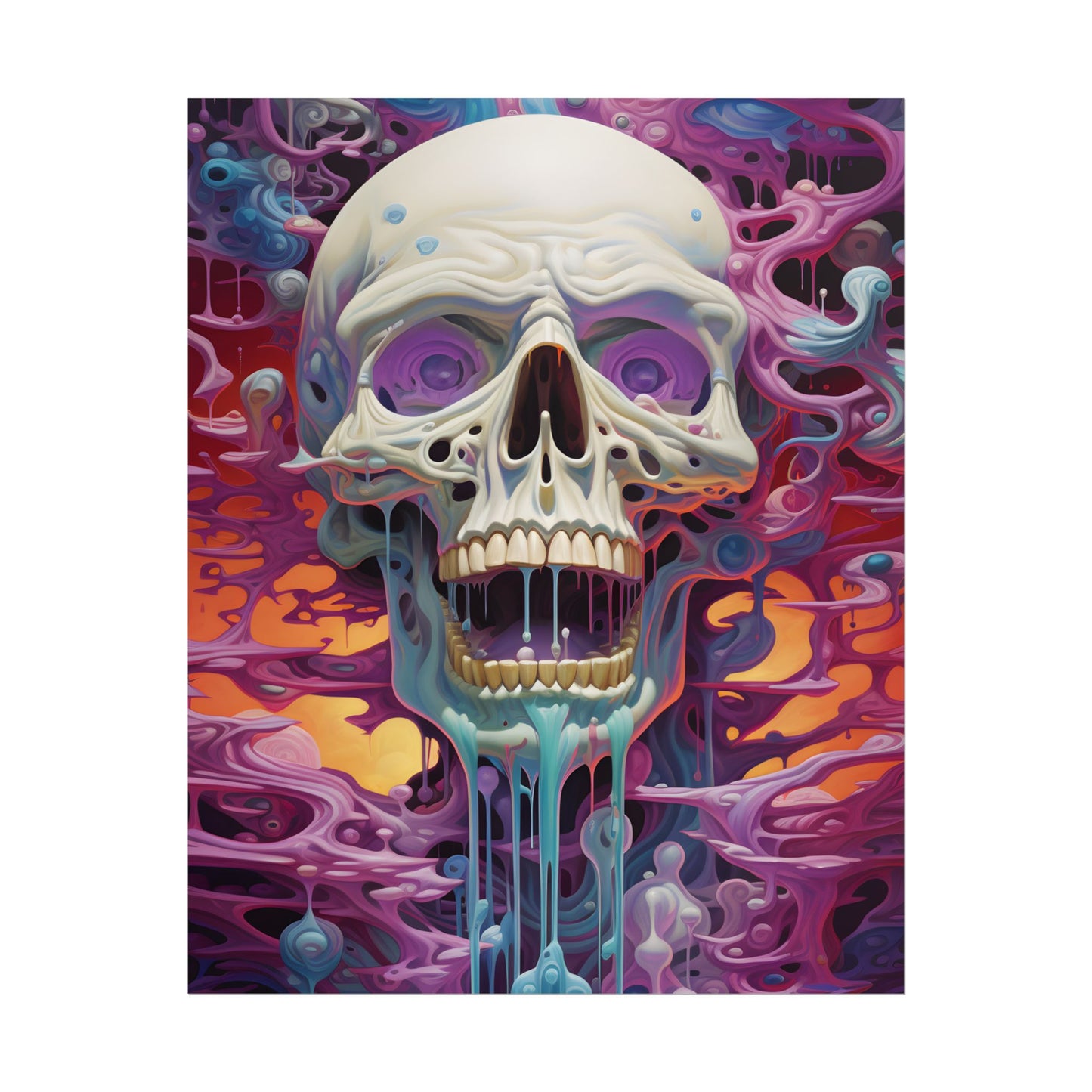 Surreal Landscape: Tears in Reality with 6 Portals and Rifts - Poster