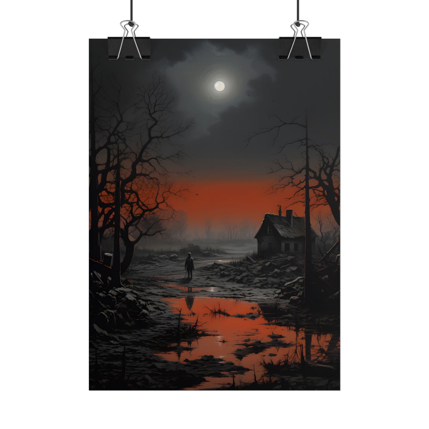 Daytime City Portrait: Outdoors Artwork - Poster