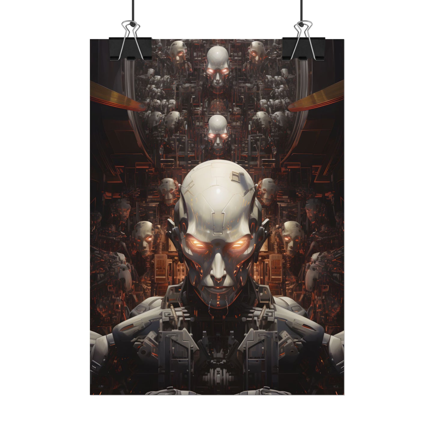 Robot Orchestra: A Symphony of Steel and Strings - Poster