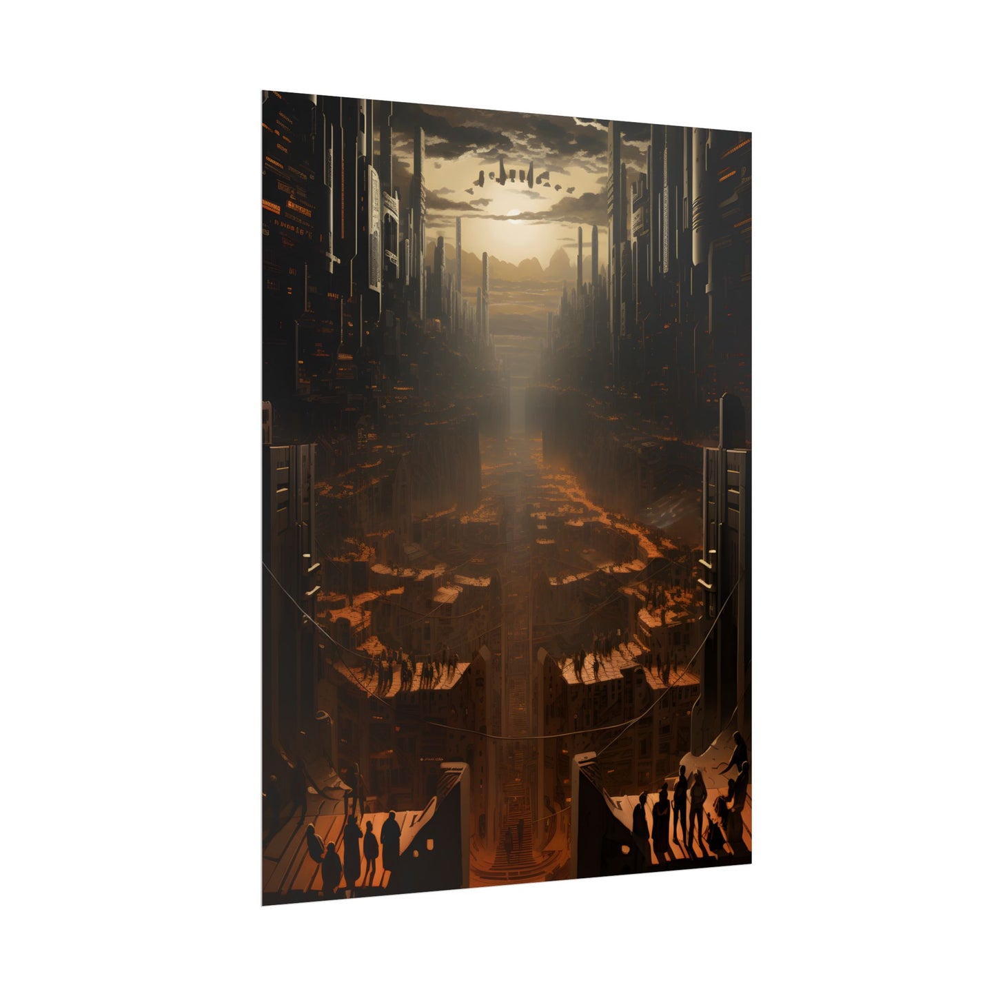 Dystopian Utopia: Opposite Worlds in Harmony - Poster