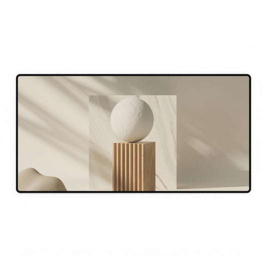Minimalist Product Design: L Bold Lettering Art - Desk Mat