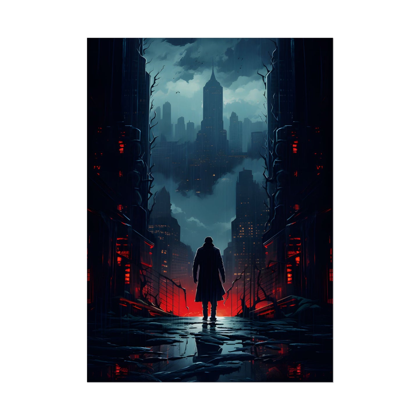 Urban Fantasy Detective: Mystery Artwork - Poster