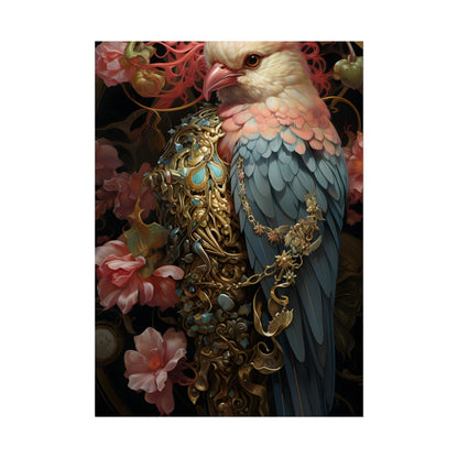 Fantasy Outdoor Guardian: Enchanted Costume Artwork - Poster