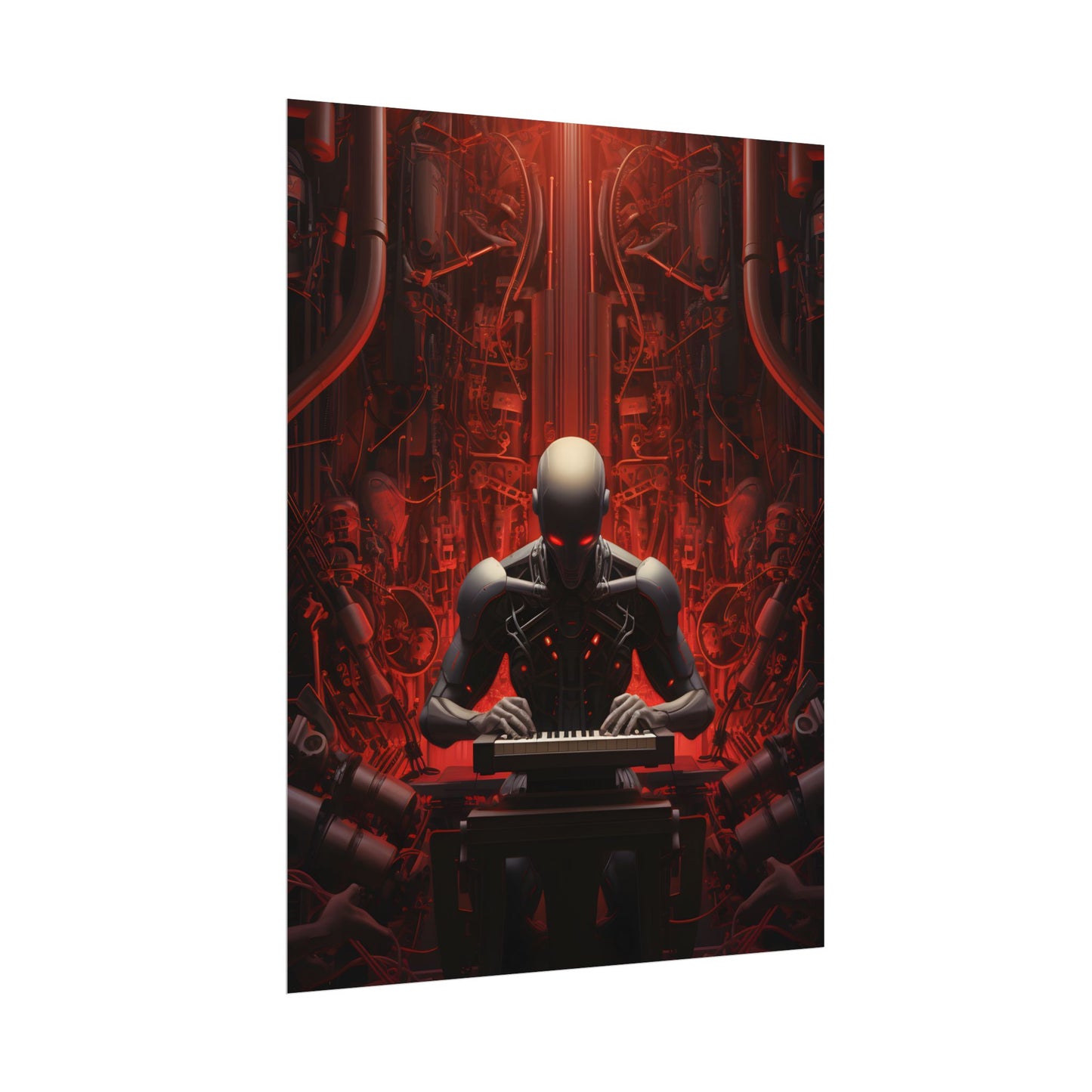 Robot Symphony: A Musical Orchestra of Sentient Robots - Poster