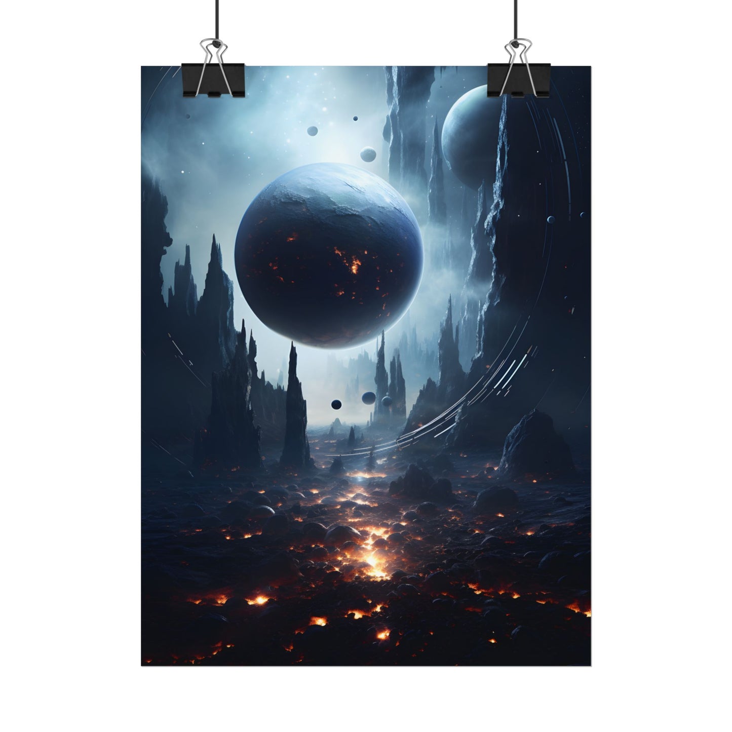 Stellar Encounter: Black Hole Cosmic Mystery - Poster
