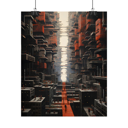 Hope in Desolation: A Dystopian Utopia - Poster