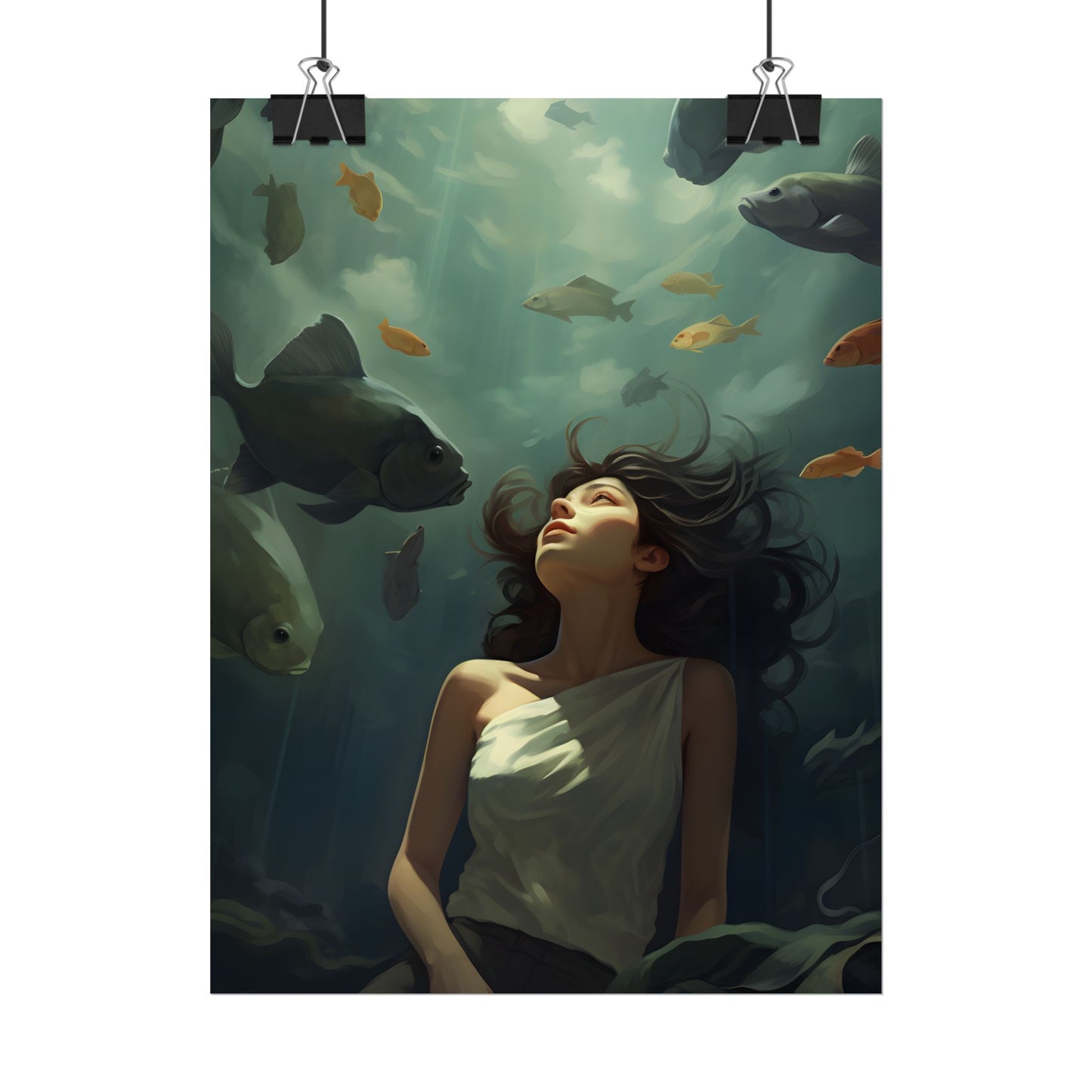 Outdoor Portrait: Simple Elegance in Natural Light - Poster
