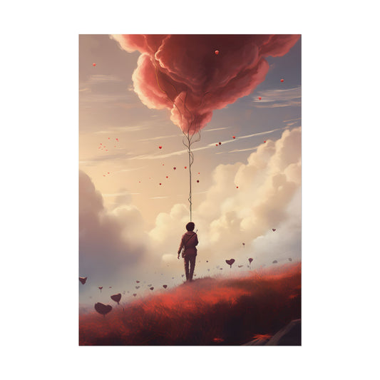 The Art of Writing: Candid Moment in Creativity - Poster
