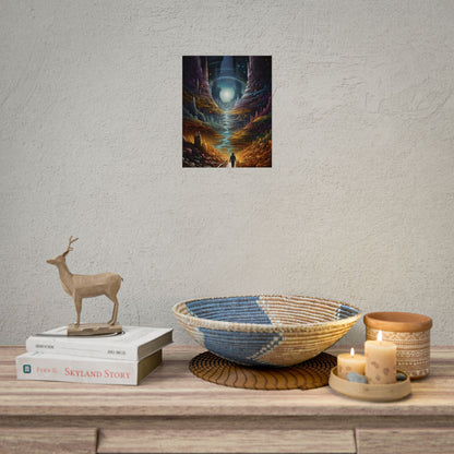 Space Explorer Journey: Astronaut in Cosmic Adventure - Poster