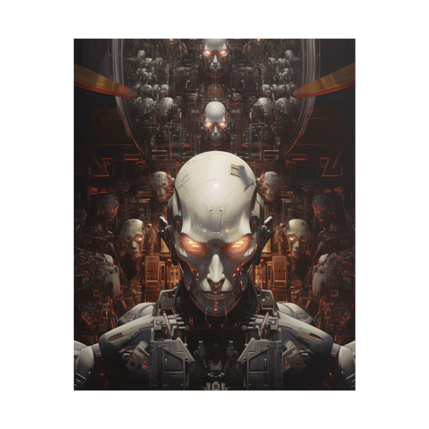 Robot Orchestra: A Symphony of Steel and Strings - Poster