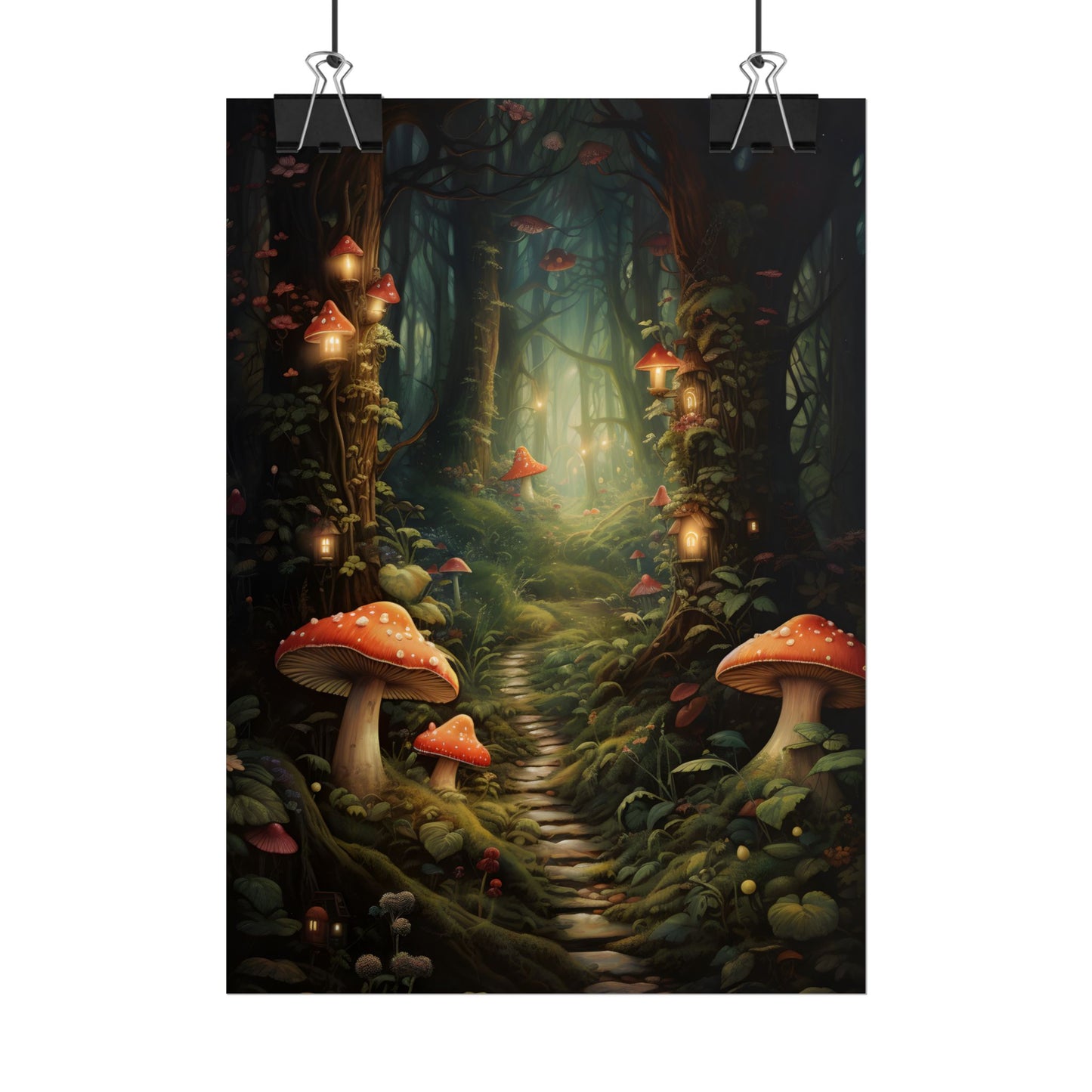 Enchanted Forest: A Whimsical Fairy Tale World of Six Brothers - Poster