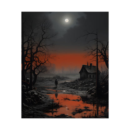 Daytime City Portrait: Outdoors Artwork - Poster
