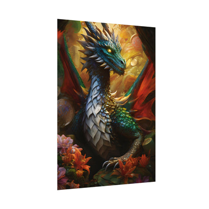 Epic Fantasy Dragon: Ancient Guardian of Wonder - Poster