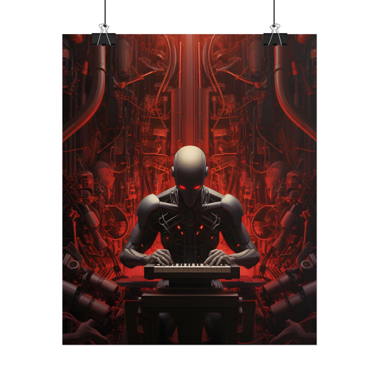 Robot Symphony: A Musical Orchestra of Sentient Robots - Poster