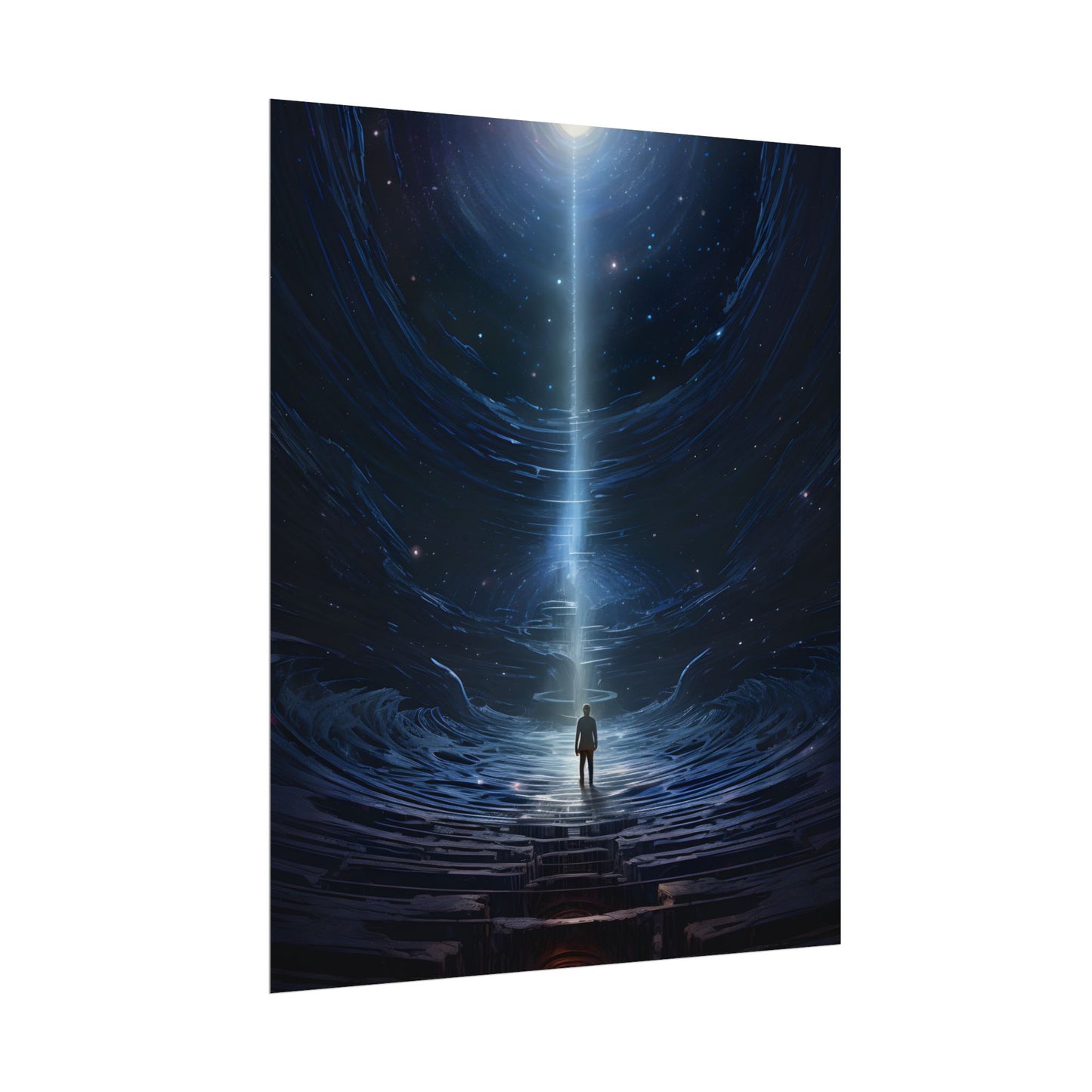 Intrepid Space Explorer: A Journey Through Stars and Galaxies - Poster