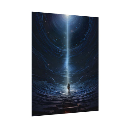 Intrepid Space Explorer: A Journey Through Stars and Galaxies - Poster