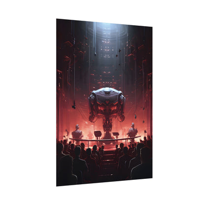 Robot Symphony: Mechanical Music Performance Art - Poster