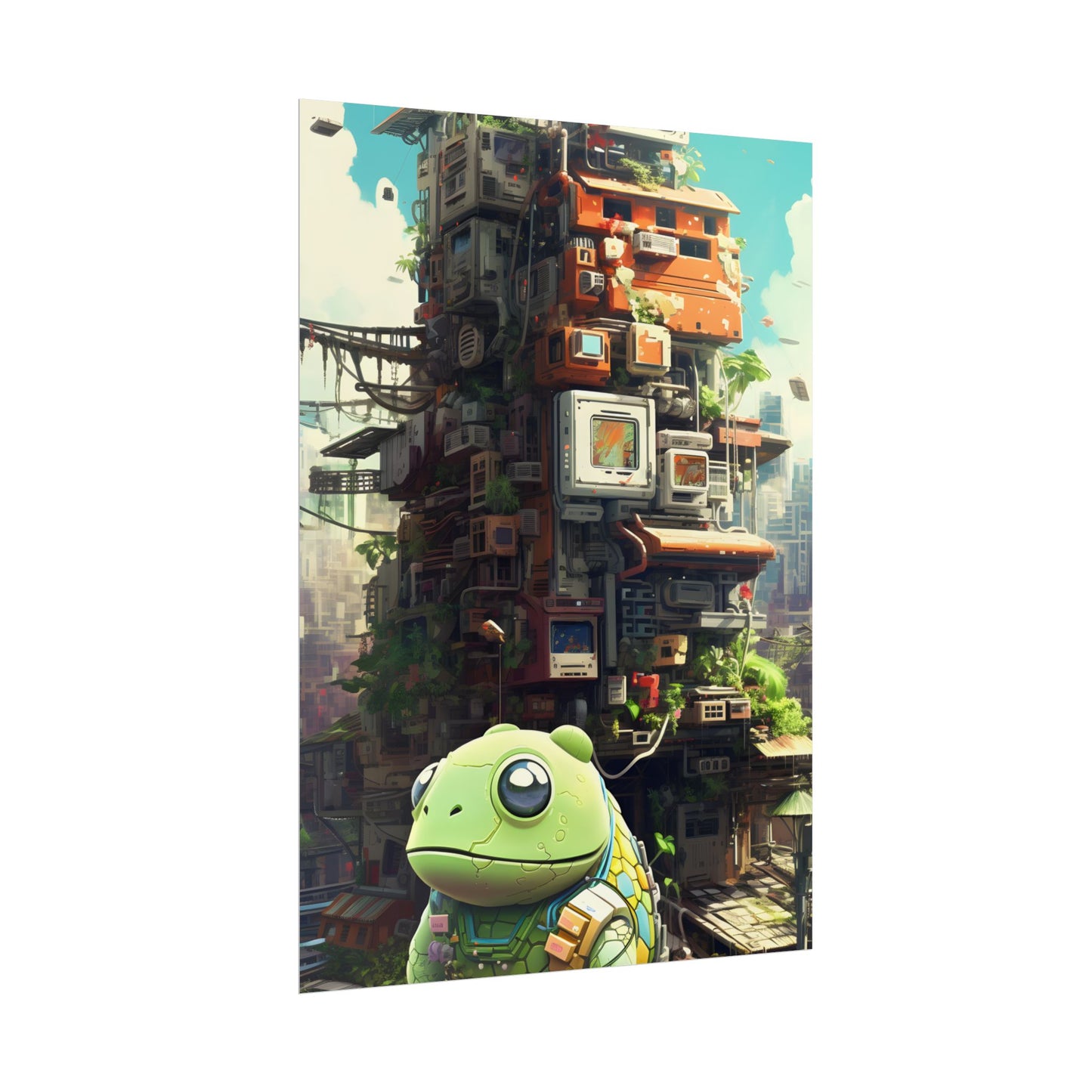 Pixel Play: Colorful Cyberpet Community - Poster
