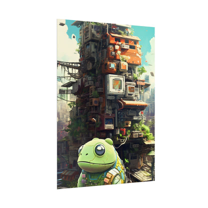 Pixel Play: Colorful Cyberpet Community - Poster