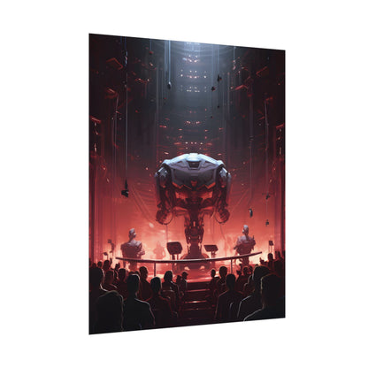 Robot Symphony: Mechanical Music Performance Art - Poster