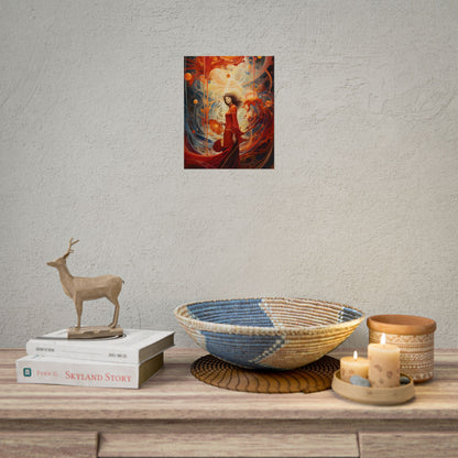Stellar Gallery: Cosmic Abstract Art Collection - Poster