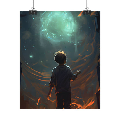 Mobile Life: A Moment in Time - Digital Art - Poster