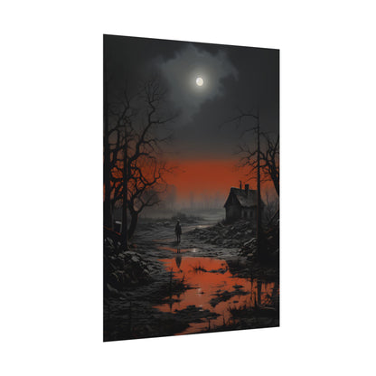 Daytime City Portrait: Outdoors Artwork - Poster