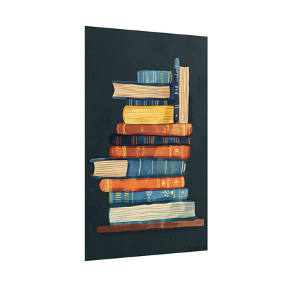 Custom Book Art: Literary Illustration - Poster
