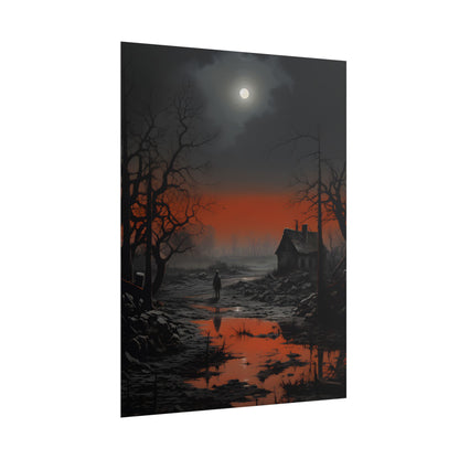 Daytime City Portrait: Outdoors Artwork - Poster