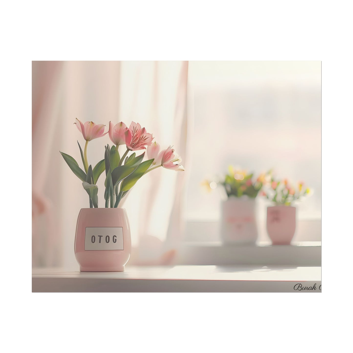 Serene Outdoor Landscape: Soft-Spoken Reminder - Poster