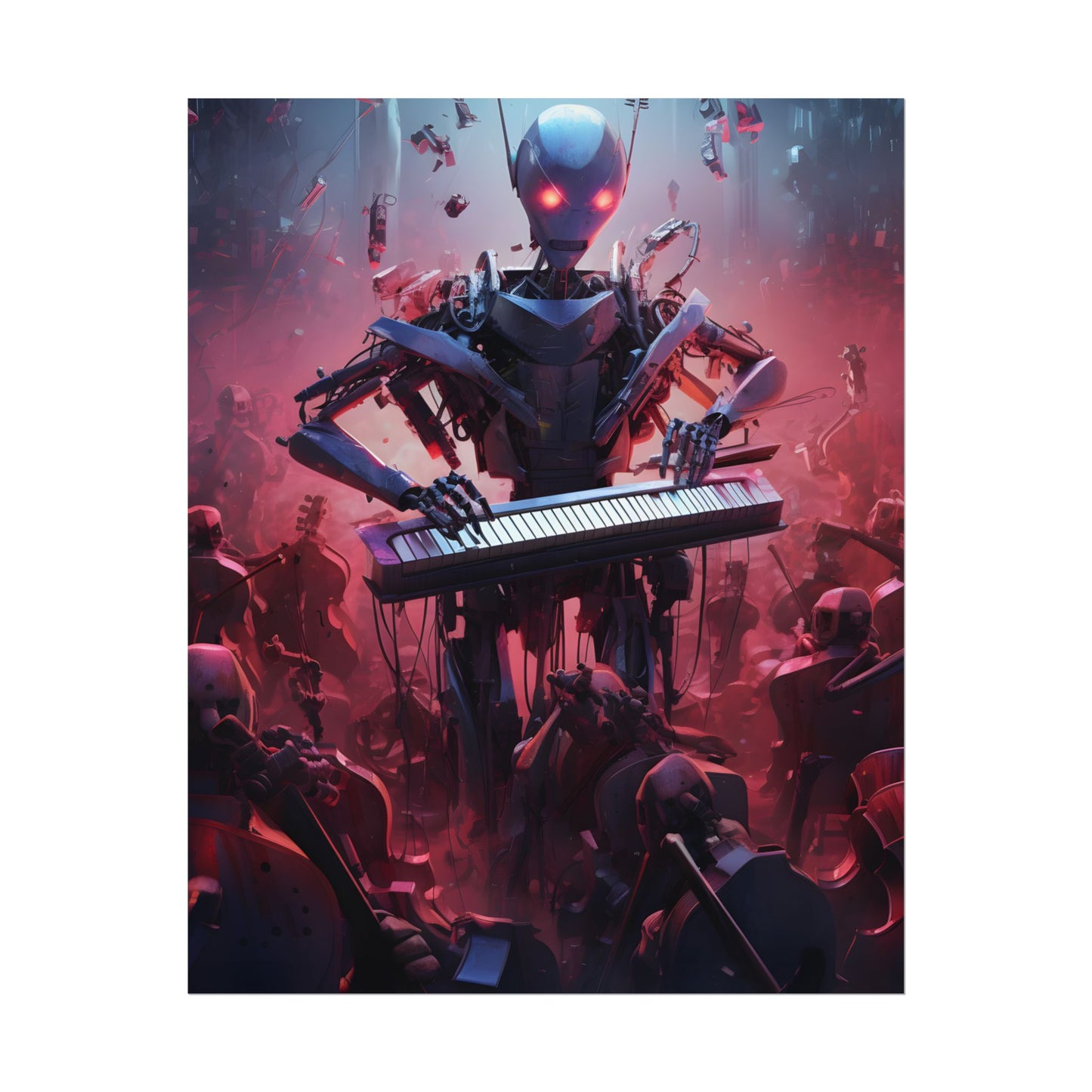 Robot Orchestra: Musical Robots in Action - Poster