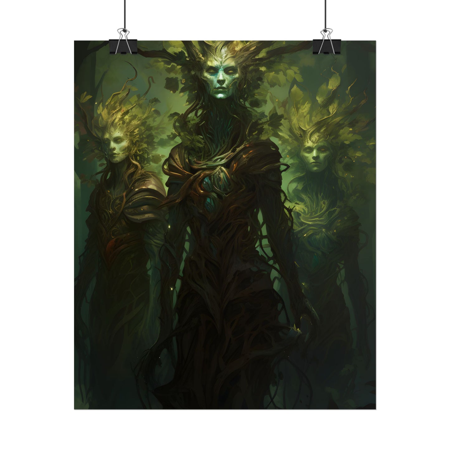 Mystical Forest Guardians: Ancient Tree Spirits Awaken - Poster