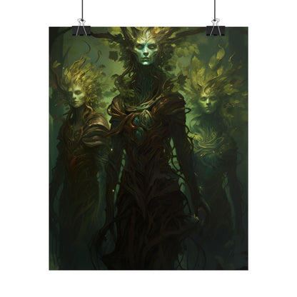 Mystical Forest Guardians: Ancient Tree Spirits Awaken - Poster