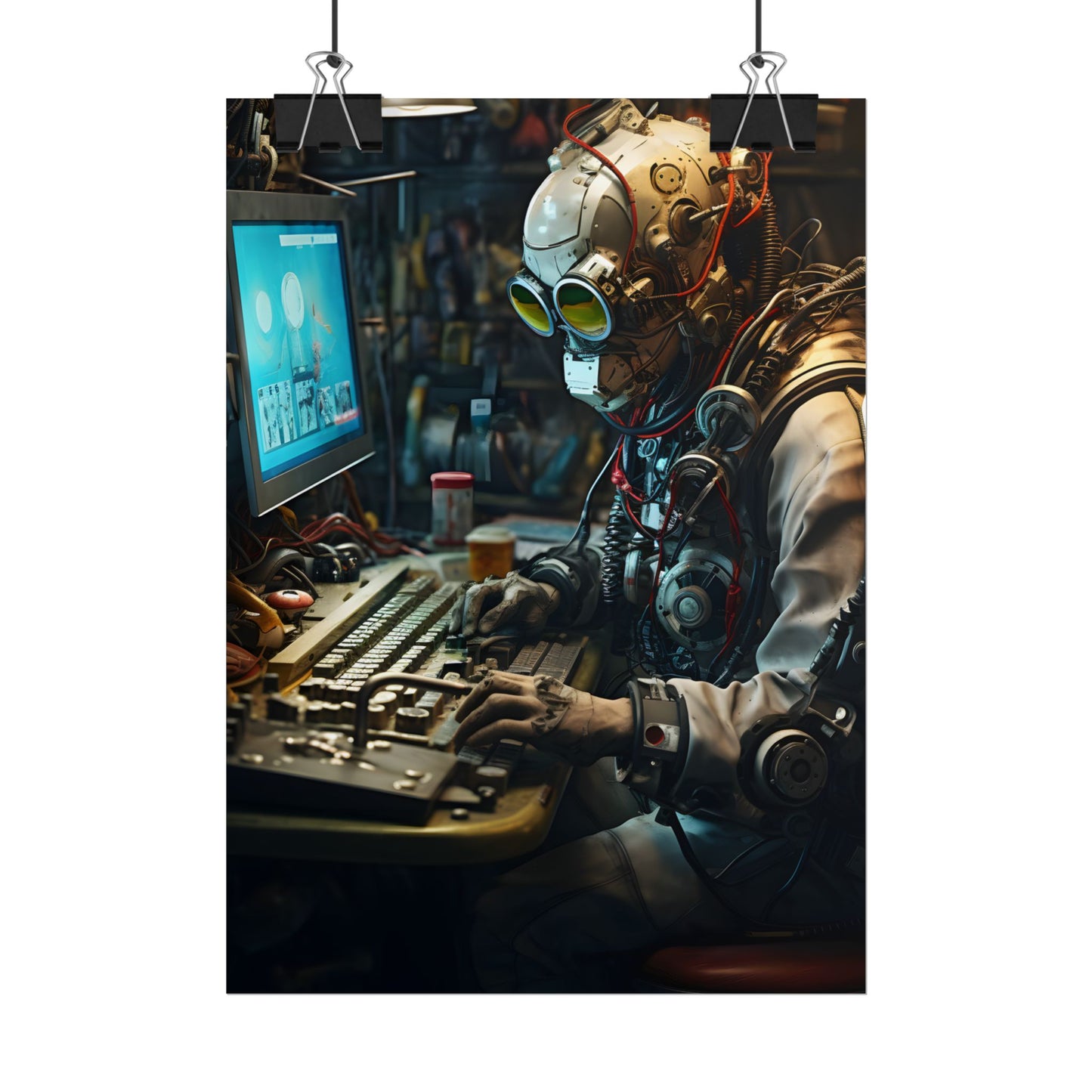 Robotic Art Heist: Charismatic Thieves Steal Indoor Masterpieces - Poster
