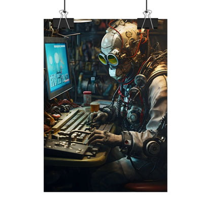 Robotic Art Heist: Charismatic Thieves Steal Indoor Masterpieces - Poster