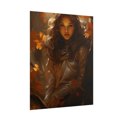 Vibrant Forest Sunshine: Nature Art Photography - Poster