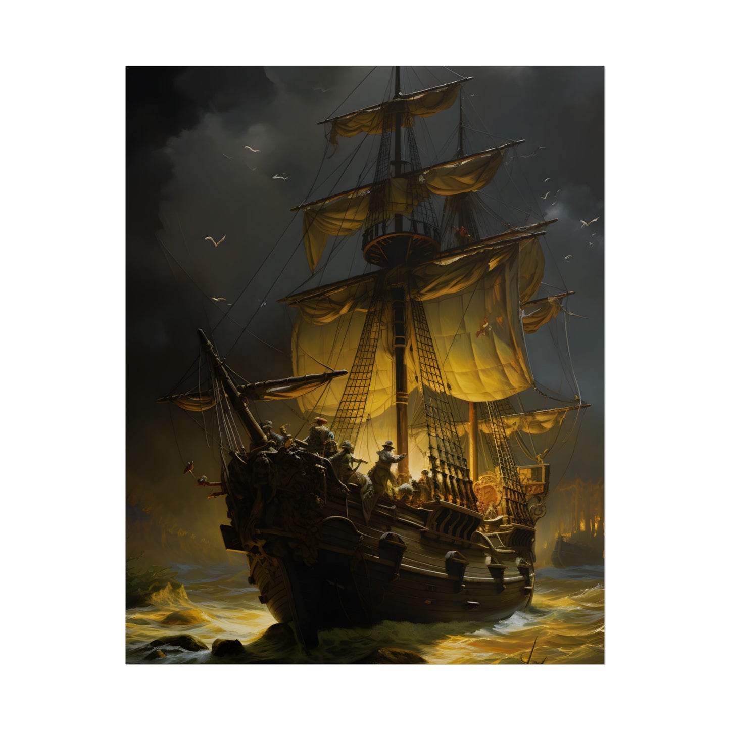 Time-Traveling Pirates: Swashbucklers on a Mission - Artwork - Poster