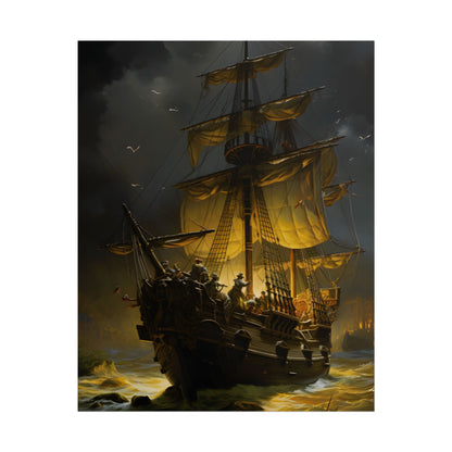 Time-Traveling Pirates: Swashbucklers on a Mission - Artwork - Poster